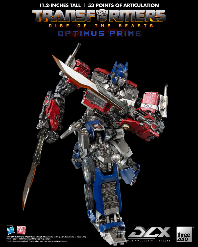 Three Zero - Transformers: Rise of the Beasts - DLX Optimus Prime (preorder Q1 2024) - Collectables > Action Figures > toys -  ThreeZero