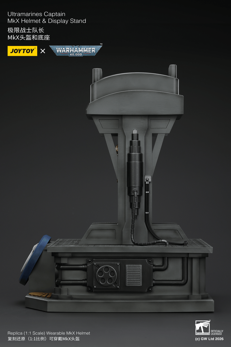 JOYTOY - Ultramarines Captain MkX Helmet & Display Stand (Preorder Q3 2026) - Action & Toy Figures -  Joy Toy