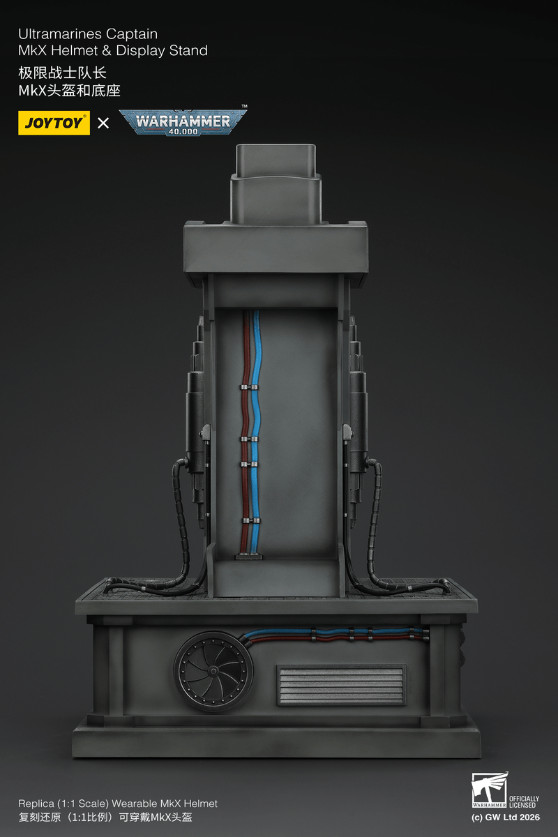 JOYTOY - Ultramarines Captain MkX Helmet & Display Stand (Preorder Q3 2026) - Action & Toy Figures -  Joy Toy