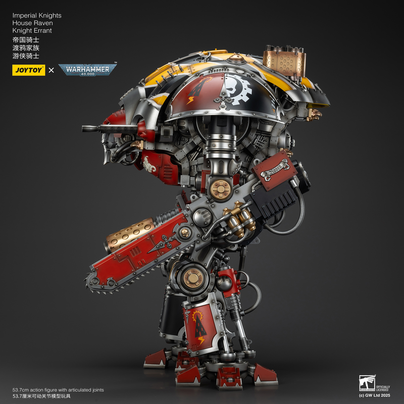Warhammer 40K - Imperial Knights - House Raven Knight Errant (Preorder December 2025) - Collectables > Action Figures > toys -  Joy Toy