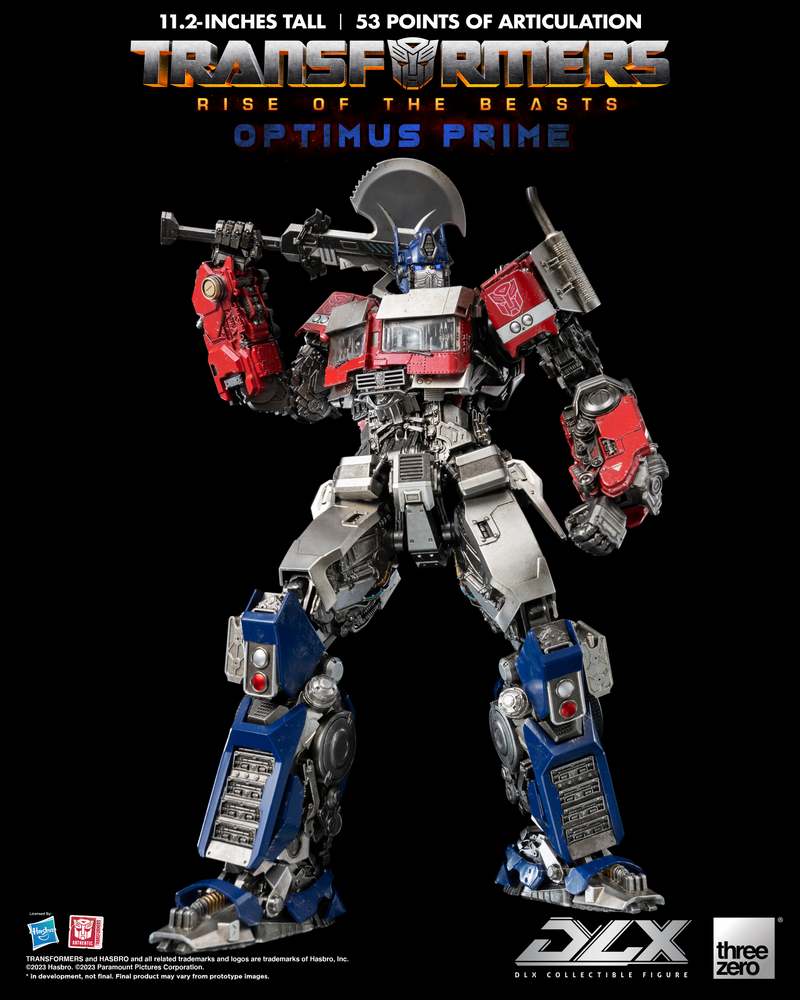 Three Zero - Transformers: Rise of the Beasts - DLX Optimus Prime (preorder Q1 2024) - Collectables > Action Figures > toys -  ThreeZero