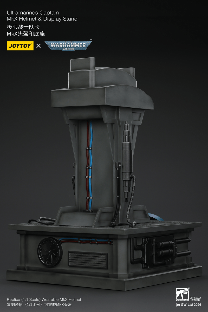 JOYTOY - Ultramarines Captain MkX Helmet & Display Stand (Preorder Q3 2026) - Action & Toy Figures -  Joy Toy