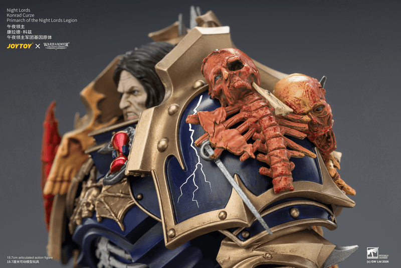 JoyToy - Warhammer: The Horus Heresy - Night Lords Konrad Curze Primarch of the Night Lords Legion (Preorder Q4 2026)