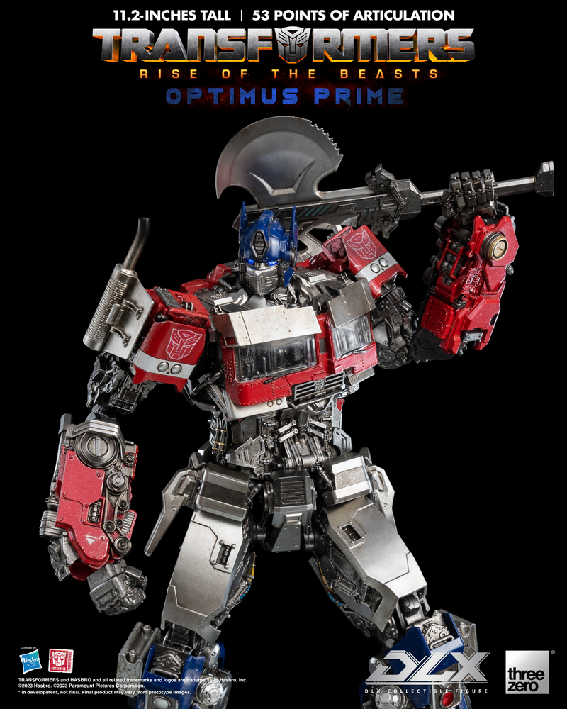 ThreeZero - Transformers: Rise of the Beasts - DLX Optimus Prime ThreeZero - Transformers: Rise of the Beasts - DLX Optimus Prime