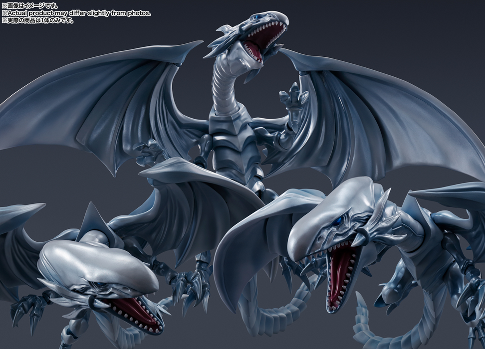 BANDAI - BLUE-EYES WHITE DRAGON "Yu-Gi-Oh! Duel Monsters" - S.H.MonsterArts (preorder Q2) - Collectables > Action Figures > toys -  Bandai