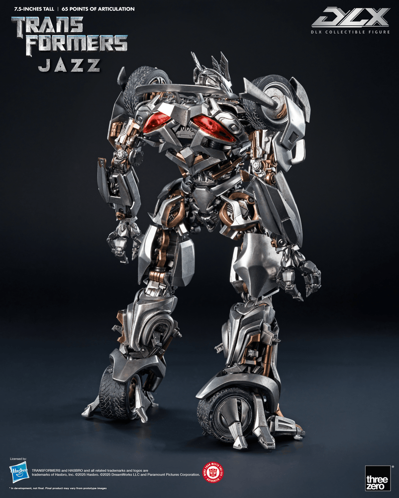 Transformers DLX Scale Collectible Series Jazz Action Figure (Preorder March/April 2026) - Collectables > Action Figures > toys -  ThreeZero