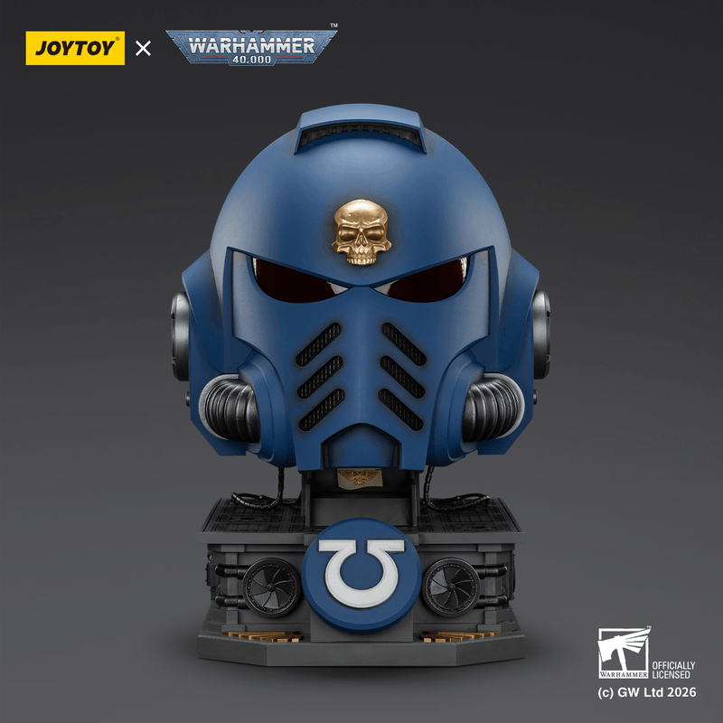 JOYTOY - Ultramarines Captain MkX Helmet & Display Stand (Preorder Q3 2026) - Action & Toy Figures -  Joy Toy