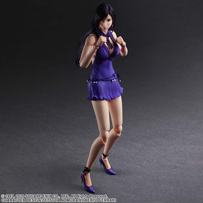 SQUARE ENIX FINAL FANTASY VII REMAKE™ PLAY ARTS KAI™ Action Figure TIFA LOCKHART DRESS Ver.