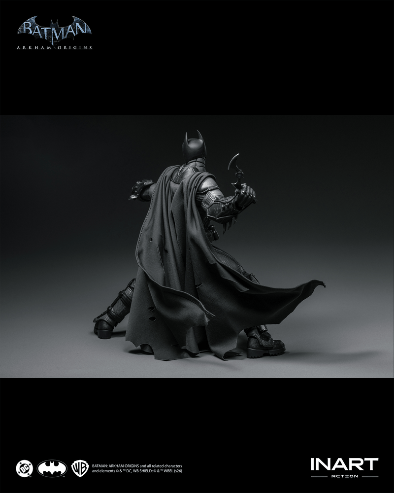 INART Action - Batman: Arkham Origins - Batman (Battle Damaged Version) (Preorder Dec 2026)