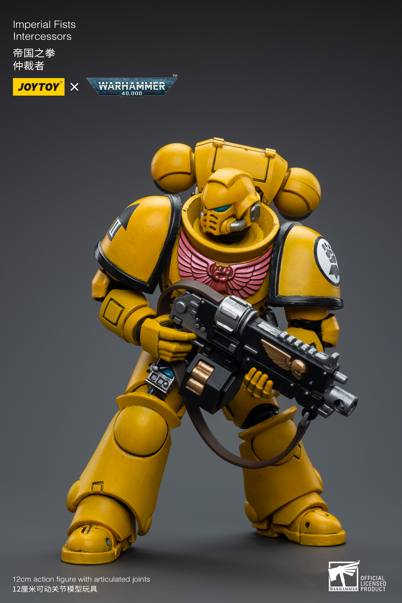 JoyToy - Warhammer 40K - Imperial Fists Intercessors - Ver. 2 (preorder) - Collectables > Action Figures > toys -  Joy Toy