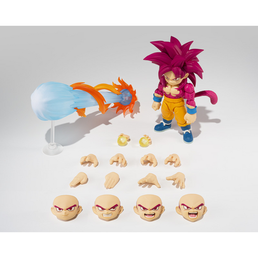 Dragon Ball Daima - S.H.Figuarts - Super Saiyan 4 Goku (Mini) - Exclusive - Collectables > Action Figures > toys -  Bandai