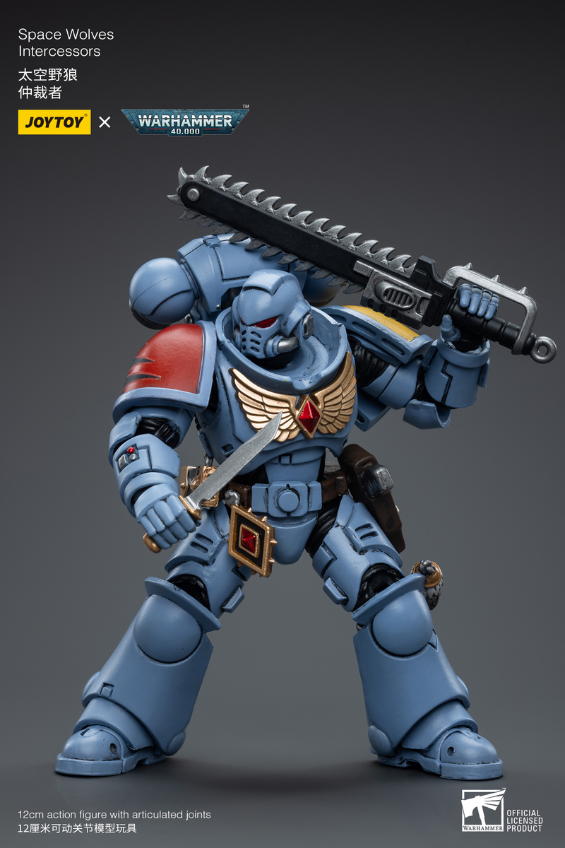 Joytoy - Warhammer 40K - Space Wolves-  Intercessors - Ver. 2 (preorder) - Collectables > Action Figures > toys -  Joy Toy