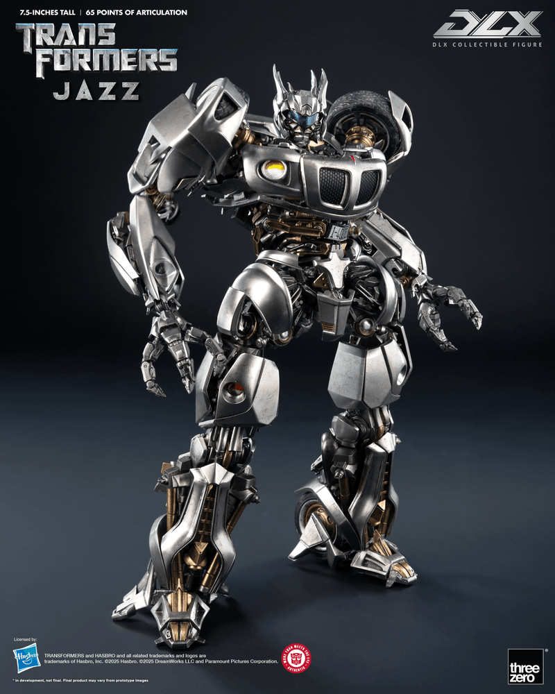 Transformers DLX Scale Collectible Series Jazz Action Figure (Preorder March/April 2026) - Collectables > Action Figures > toys -  ThreeZero
