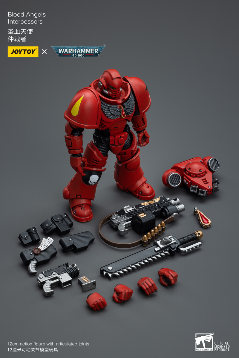JoyToy - Warhammer 40K Blood Angels Intercessors - Ver. 2 (preorder) - Collectables > Action Figures > toys -  Joy Toy