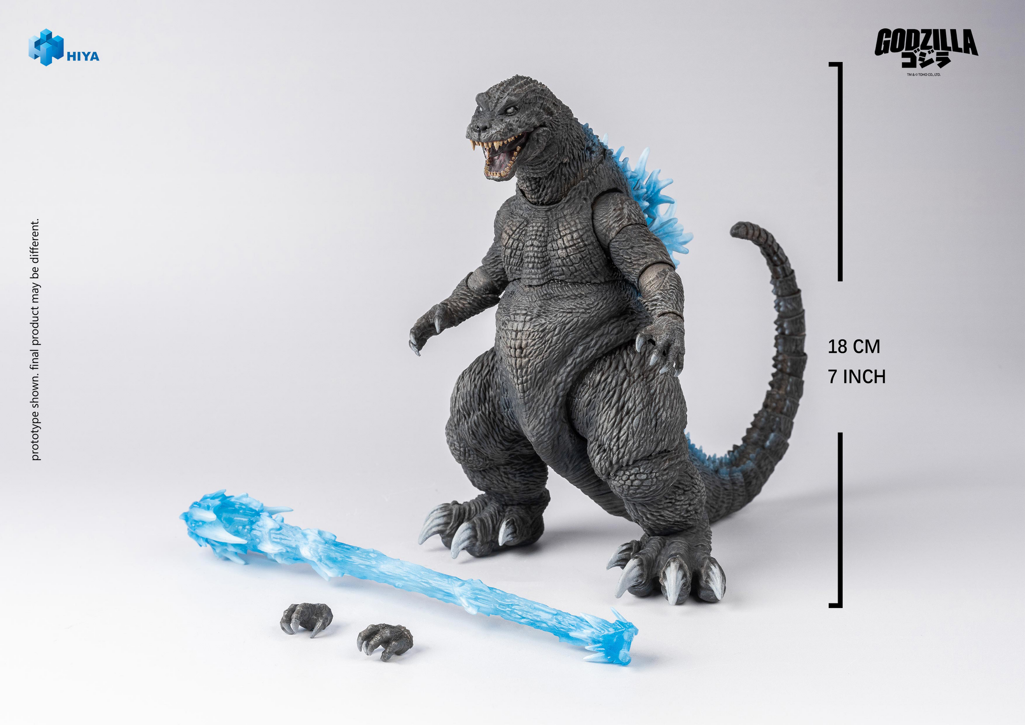 Giant Monsters All-Out Attack (2001) - Heat Ray Godzilla (preorder Q2 ...