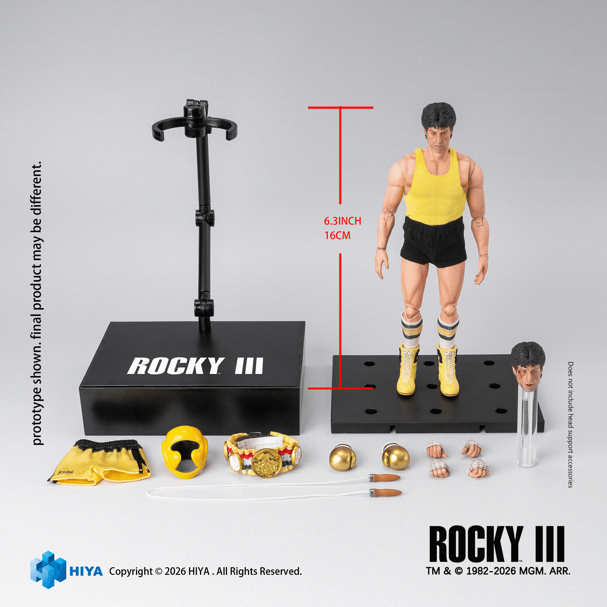 Rocky III - Rocky Balboa (Boxer Ver.) 1/12 Scale Action Figure (Preord ...
