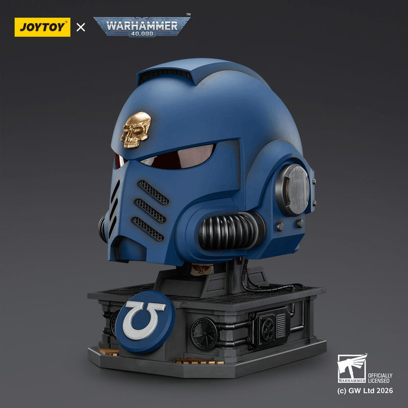 JOYTOY - Ultramarines Captain MkX Helmet & Display Stand (Preorder Q3 2026) - Action & Toy Figures -  Joy Toy