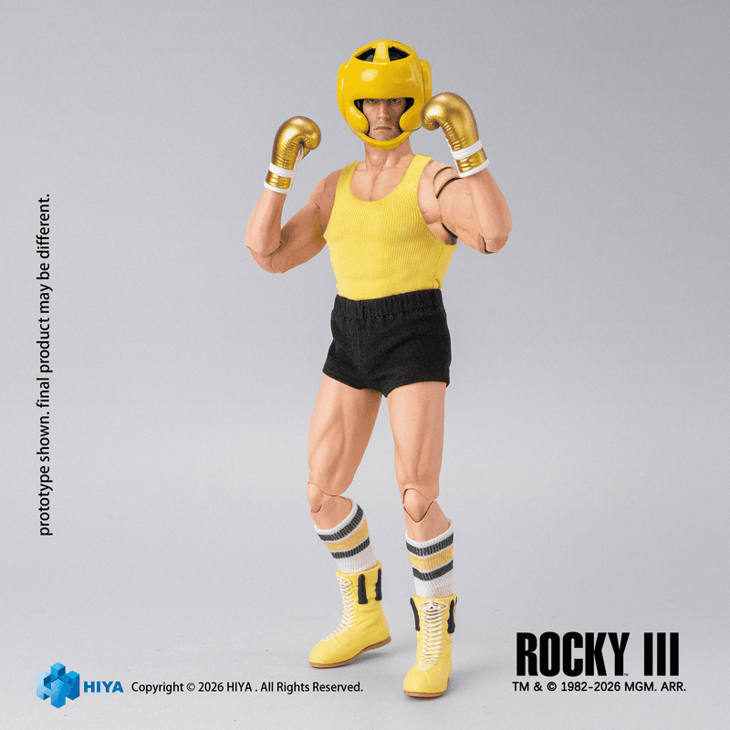 Rocky III - Rocky Balboa (Boxer Ver.) 1/12 Scale Action Figure (Preorder Dec 2026)