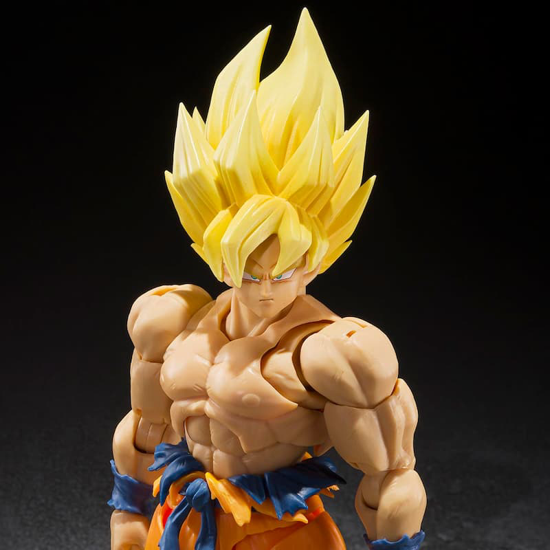 Dragon Ball Z S.H.Figuarts Super Saiyan Goku (Legendary Super Saiyan) Action Figure (Best Selection)