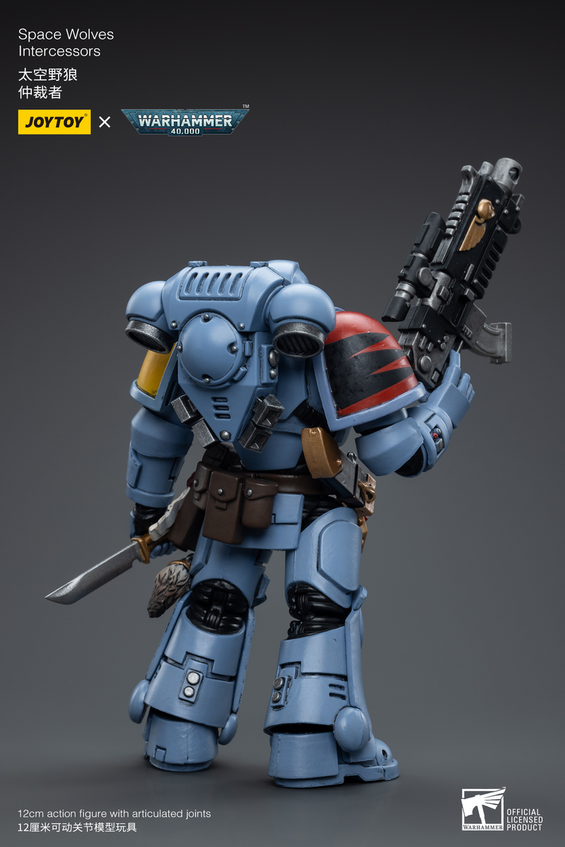 Joytoy - Warhammer 40K - Space Wolves-  Intercessors - Ver. 2 (preorder) - Collectables > Action Figures > toys -  Joy Toy