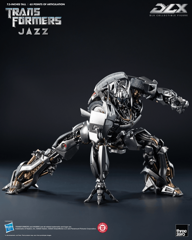Transformers DLX Scale Collectible Series Jazz Action Figure (Preorder March/April 2026) - Collectables > Action Figures > toys -  ThreeZero