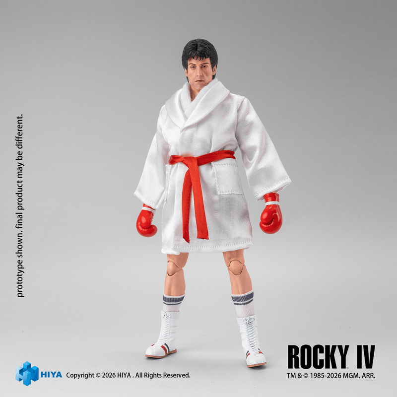 Rocky IV - Rocky Boxer Version 1/12 Scale Action Figure (Preorder Q1 2027) - Collectables > Action Figures > toys -  HIYA TOYS