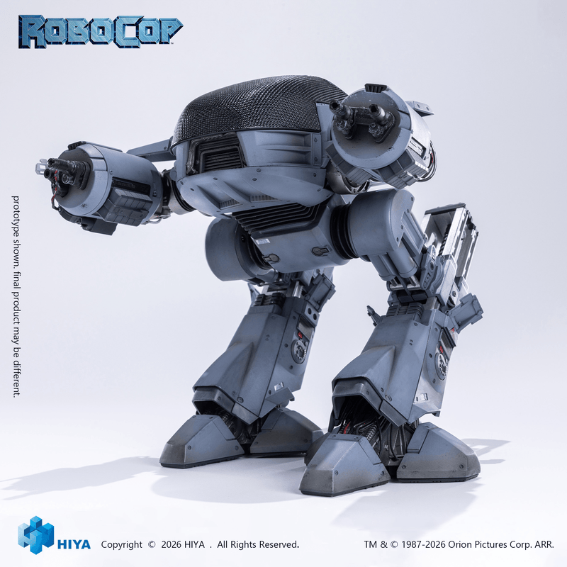 RoboCop - ED-209 1/12 Scale Action Figure (Preorder Jul 2027) - Collectables > Action Figures > toys -  HIYA TOYS