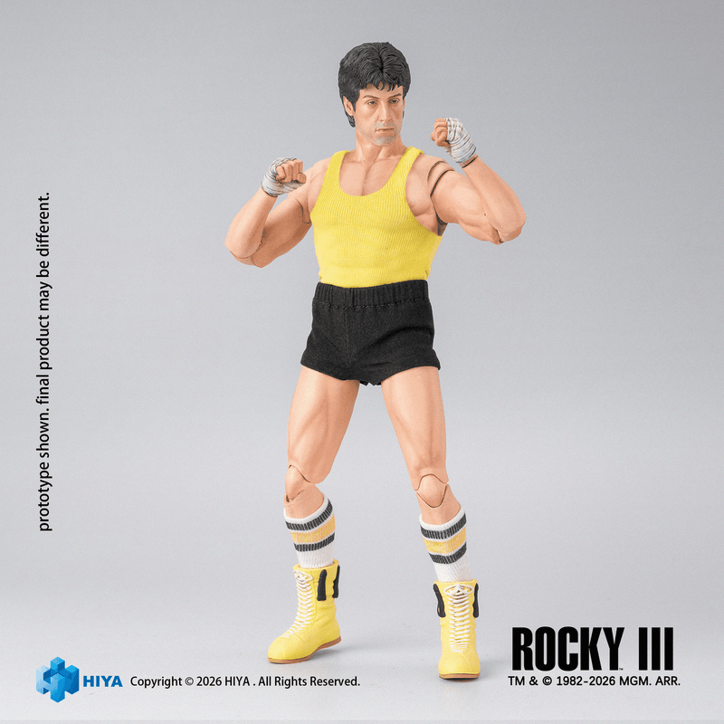 Rocky III - Rocky Balboa (Boxer Ver.) 1/12 Scale Action Figure (Preorder Dec 2026)