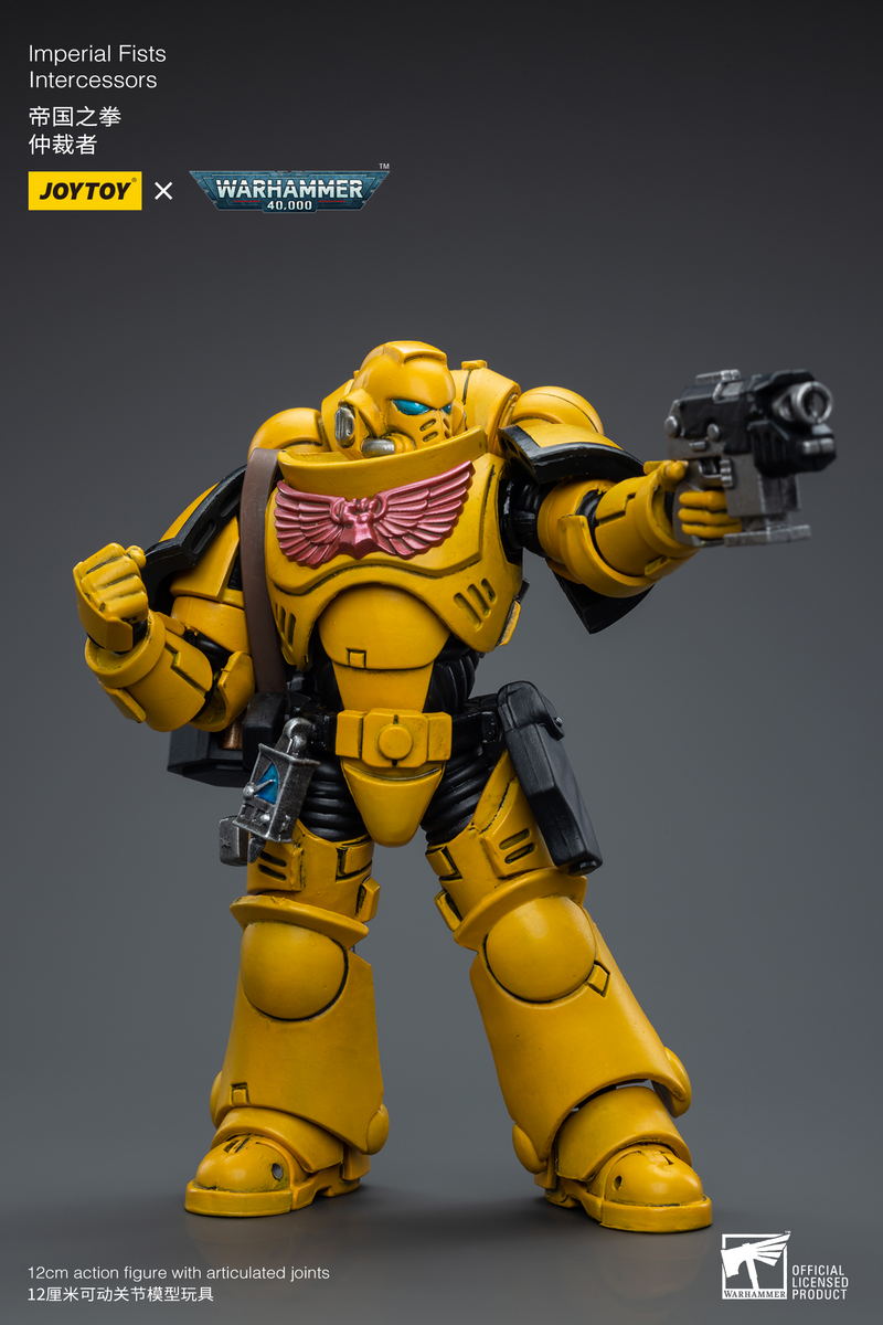 JoyToy - Warhammer 40K - Imperial Fists Intercessors - Ver. 2 (preorder) - Collectables > Action Figures > toys -  Joy Toy
