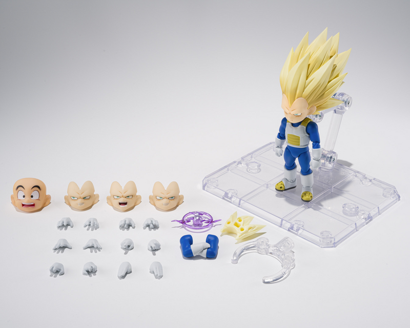Dragon Ball Daima - S.H.Figuarts - Super Saiyan 3 Vegeta (Mini) - Exclusive - Collectables > Action Figures > toys -  Bandai