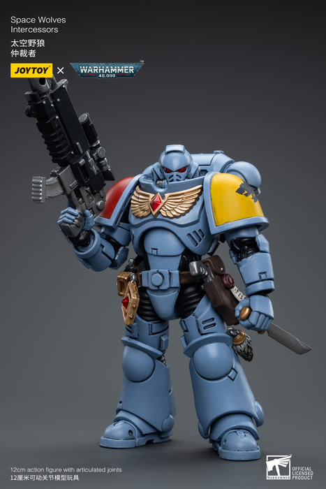 Joytoy - Warhammer 40K - Space Wolves-  Intercessors - Ver. 2 (preorder) - Collectables > Action Figures > toys -  Joy Toy