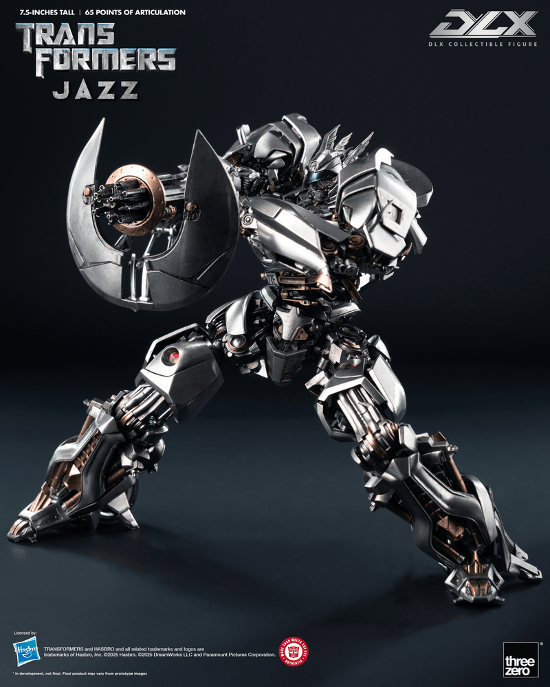 Transformers DLX Scale Collectible Series Jazz Action Figure (Preorder March/April 2026) - Collectables > Action Figures > toys -  ThreeZero