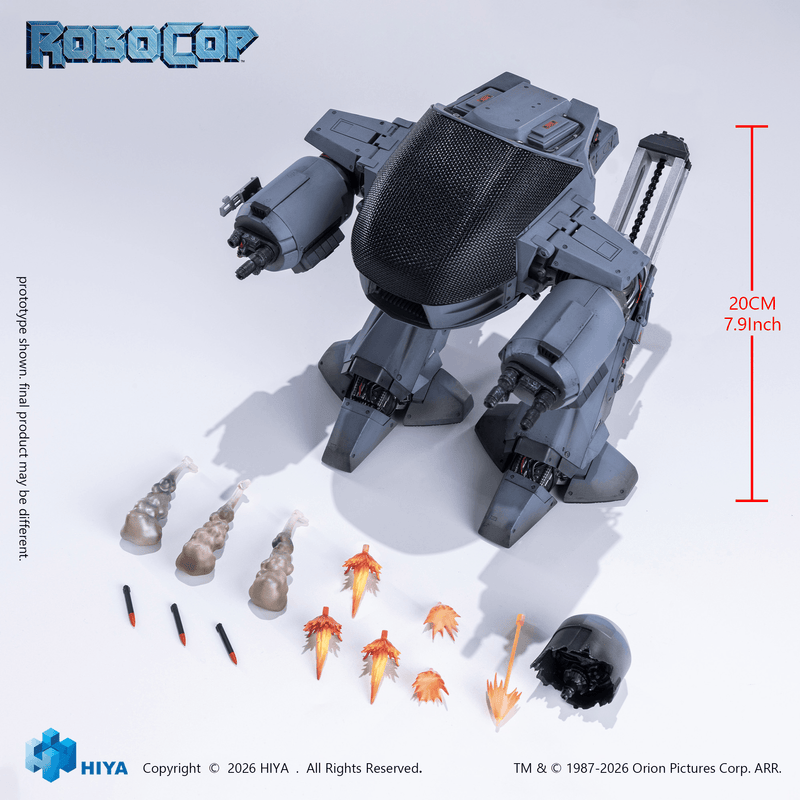 RoboCop - ED-209 1/12 Scale Action Figure (Preorder Jul 2027) - Collectables > Action Figures > toys -  HIYA TOYS