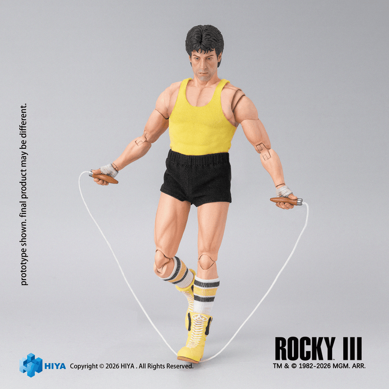 Rocky III - Rocky Balboa (Boxer Ver.) 1/12 Scale Action Figure (Preorder Dec 2026)