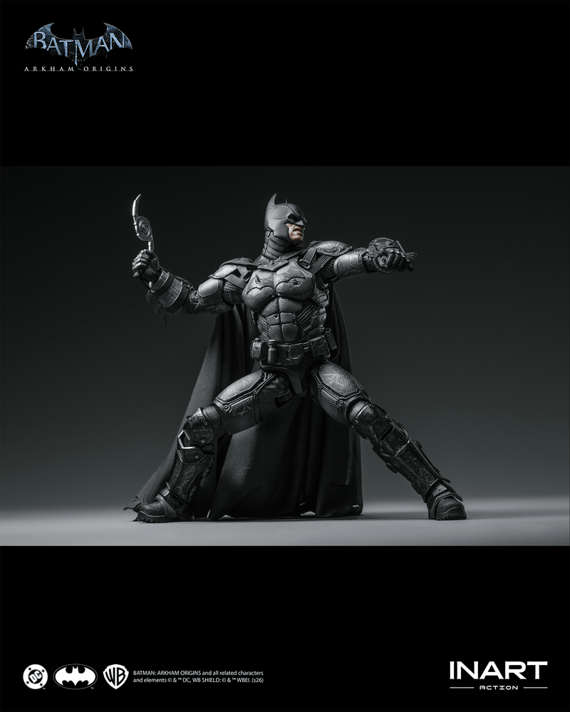 INART Action - Batman: Arkham Origins - Batman (Battle Damaged Version) (Preorder Dec 2026)
