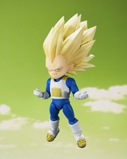 Dragon Ball Daima - S.H.Figuarts - Super Saiyan 3 Vegeta (Mini) - Exclusive - Collectables > Action Figures > toys -  Bandai