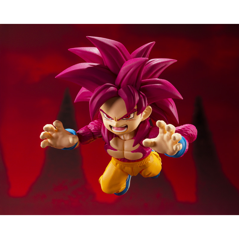 Dragon Ball Daima - S.H.Figuarts - Super Saiyan 4 Goku (Mini) - Exclusive - Collectables > Action Figures > toys -  Bandai