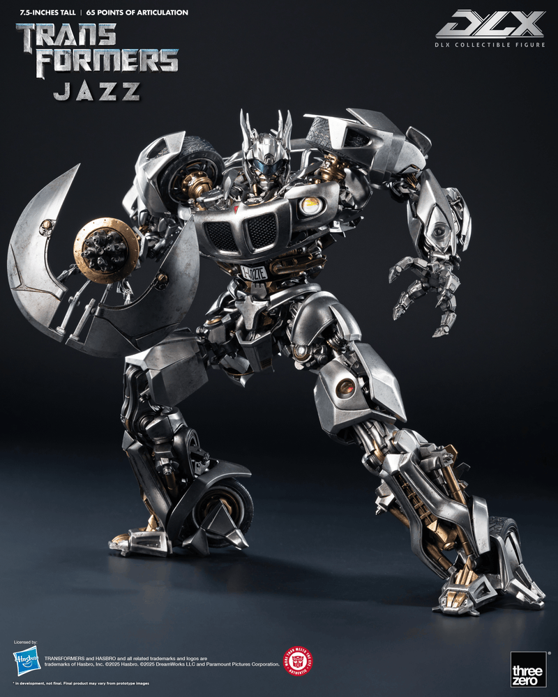 Transformers DLX Scale Collectible Series Jazz Action Figure (Preorder March/April 2026) - Collectables > Action Figures > toys -  ThreeZero
