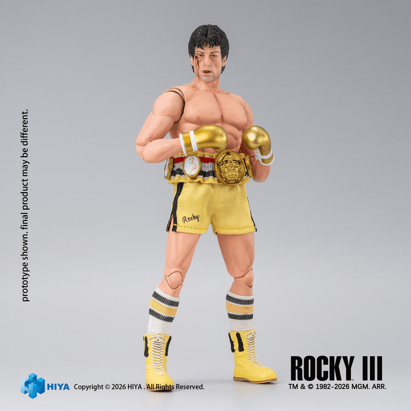 Rocky III - Rocky Balboa (Boxer Ver.) 1/12 Scale Action Figure (Preorder Dec 2026)