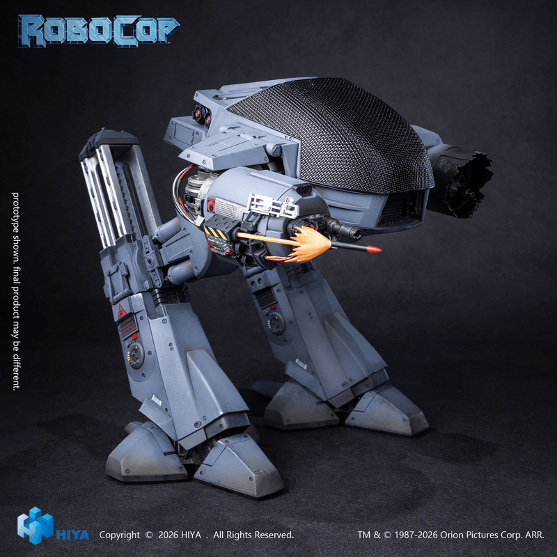 RoboCop - ED-209 1/12 Scale Action Figure (Preorder Jul 2027) - Collectables > Action Figures > toys -  HIYA TOYS