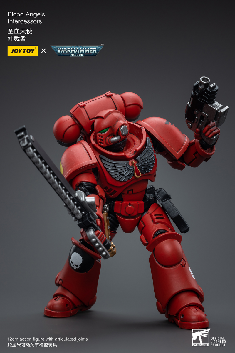 JoyToy - Warhammer 40K Blood Angels Intercessors - Ver. 2 (preorder) - Collectables > Action Figures > toys -  Joy Toy