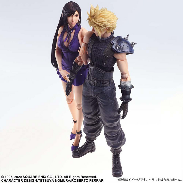 SQUARE ENIX FINAL FANTASY VII REMAKE™ PLAY ARTS KAI™ Action Figure TIFA LOCKHART DRESS Ver.