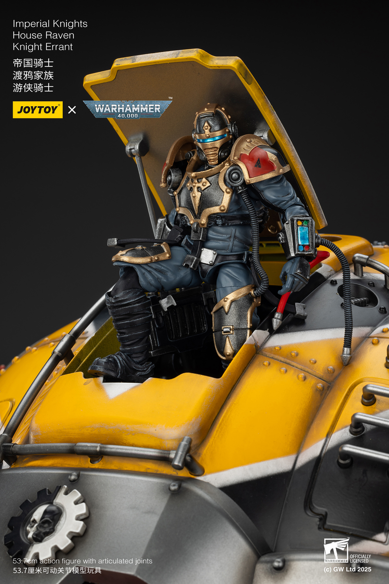 Warhammer 40K - Imperial Knights - House Raven Knight Errant (Preorder December 2025) - Collectables > Action Figures > toys -  Joy Toy