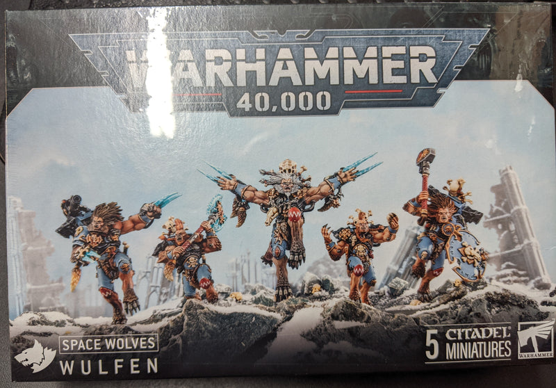 Warhammer 40,000 - Space Wolves - Wulfen - Miniature -  Games Workshop