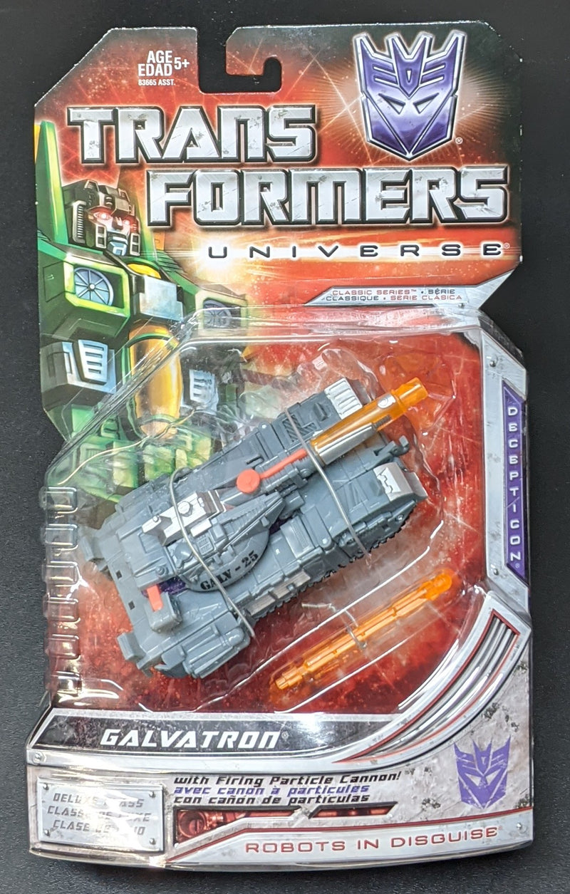 Transformers Universe Classic Series Deluxe Class Galvatron (Back CARD ERROR) - Collectables > Action Figures > toys -  Hasbro