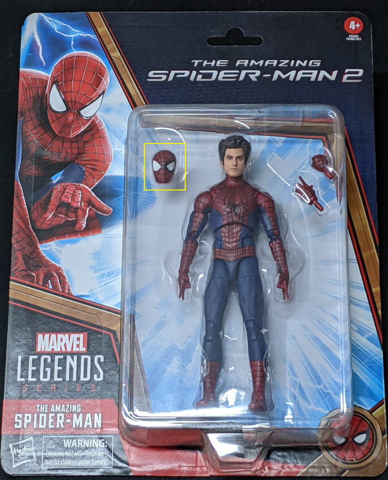 Hasbro Marvel Legends The Amazing Spider-Man - Andrew Garfield (Defective) - Collectables > Action Figures > toys -  Hasbro
