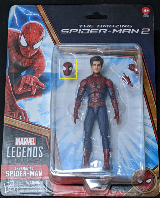 Hasbro Marvel Legends The Amazing Spider-Man - Andrew Garfield (Defective) - Collectables > Action Figures > toys -  Hasbro