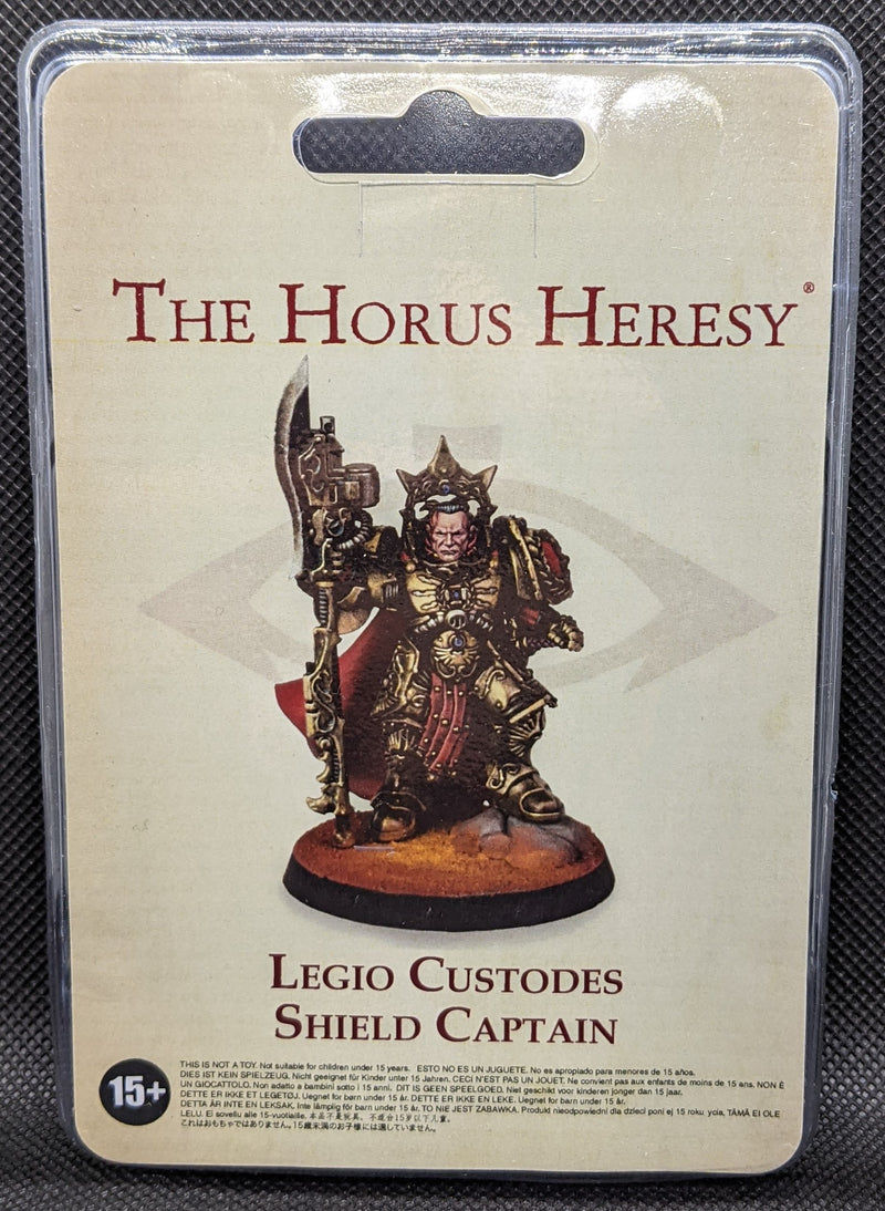 Warhammer: The Horus Heresy - Legio Custodes - Shield Captain - Miniature -  Games Workshop