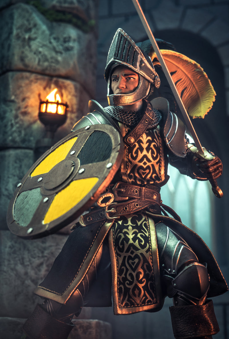 Mythic Legions: The Roleplaying Game - Heroic Paladin/Cleric Deluxe Action Figure (Preorder Q4 2026) - Collectables > Action Figures > toys -  Four Horsemen