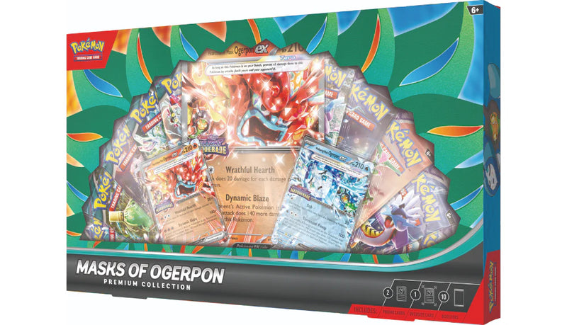 Pokémon TCG - Masks of Ogerpon Premium Collection - Card Games > Collectables > TCG > CCG -  Pokemon TCG